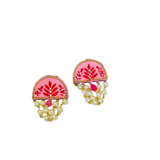 khoj city Mini Studs Handpainted (Earring) - 025