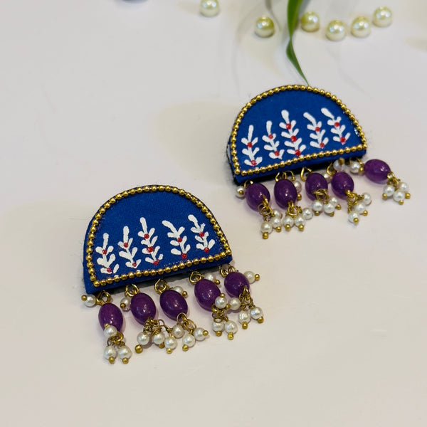 khoj city Mini Studs Handpainted (Earring) - 027