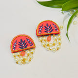 khoj city Mini Studs Handpainted (Earring) - 029