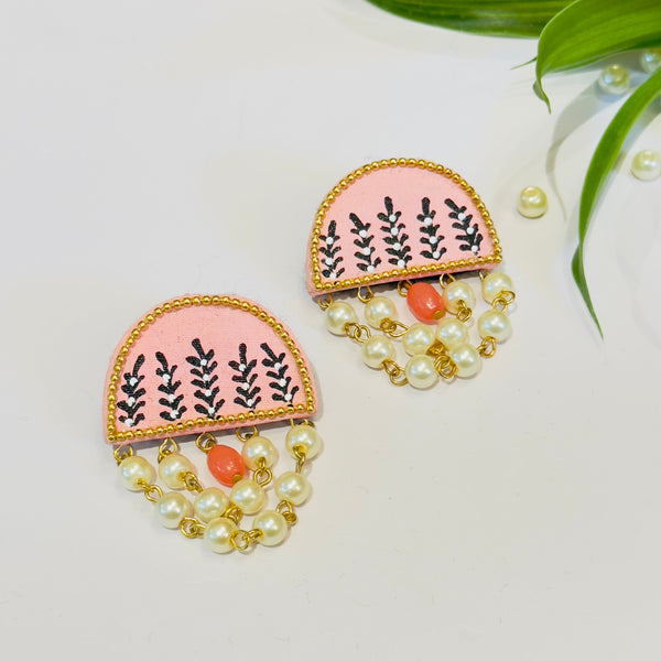 khoj city Mini Studs Handpainted (Earring) - 030