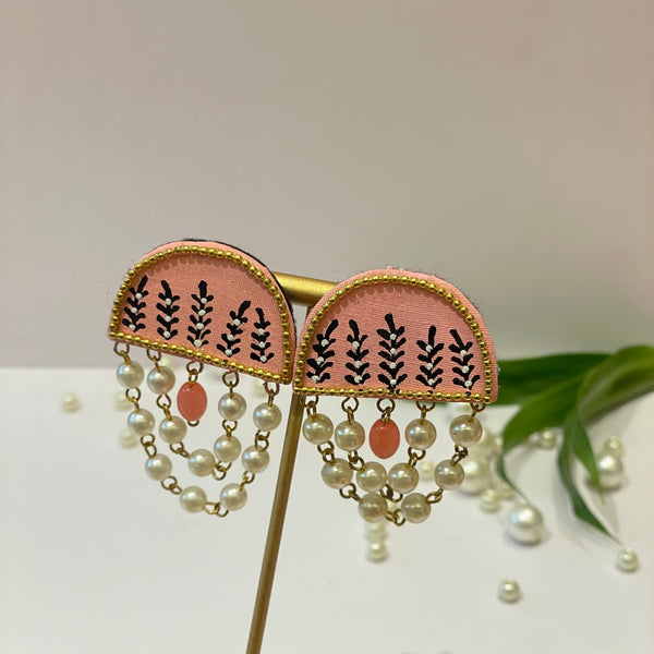 khoj city Mini Studs Handpainted (Earring) - 030