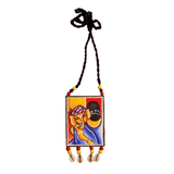 khoj city Mumbai cha Ganesha (Handpainted Necklace set) - 026