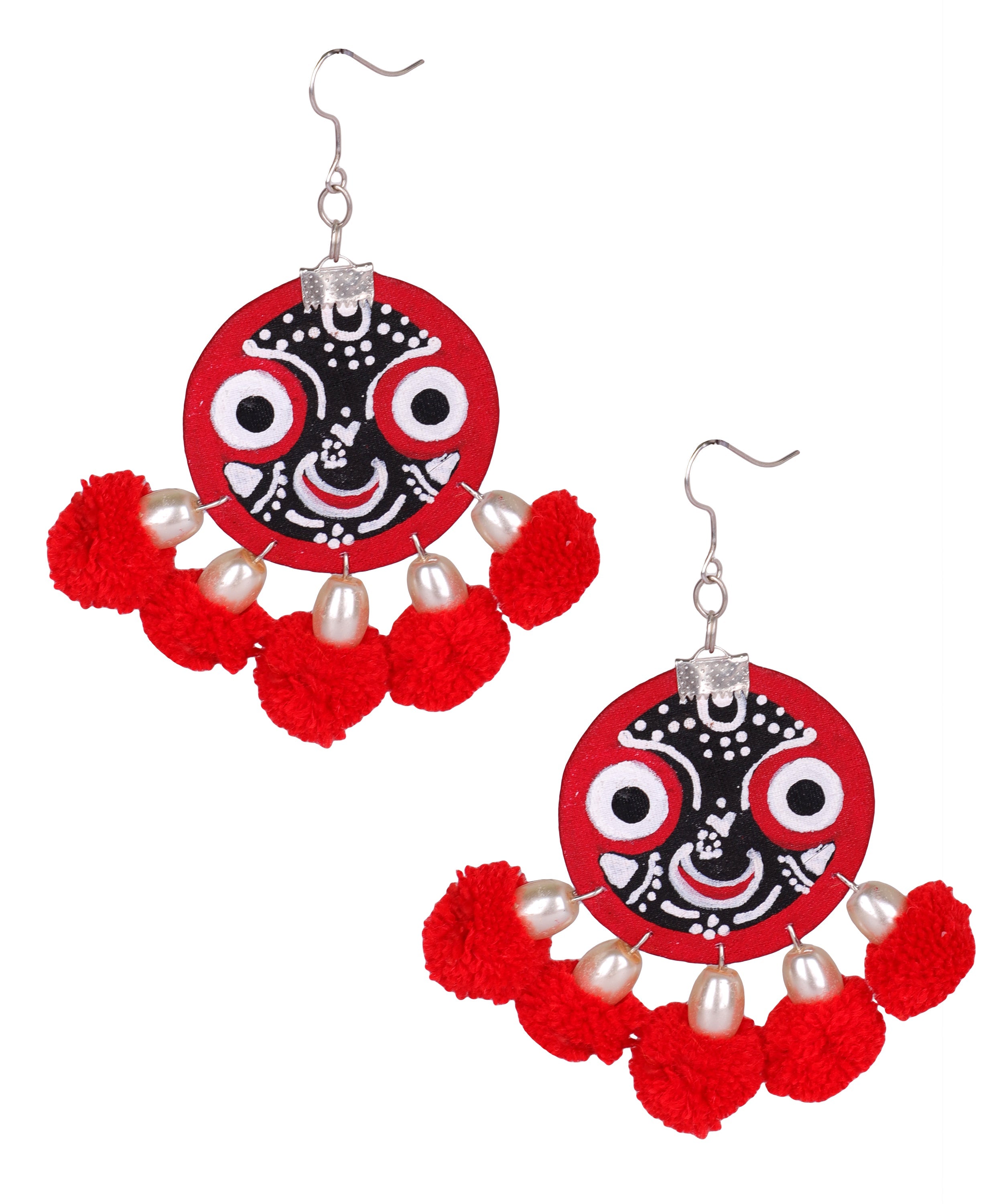 khoj city Narayana Jagannath Traditional Multi Color Hand Painted (Necklace Set) HP-NP-