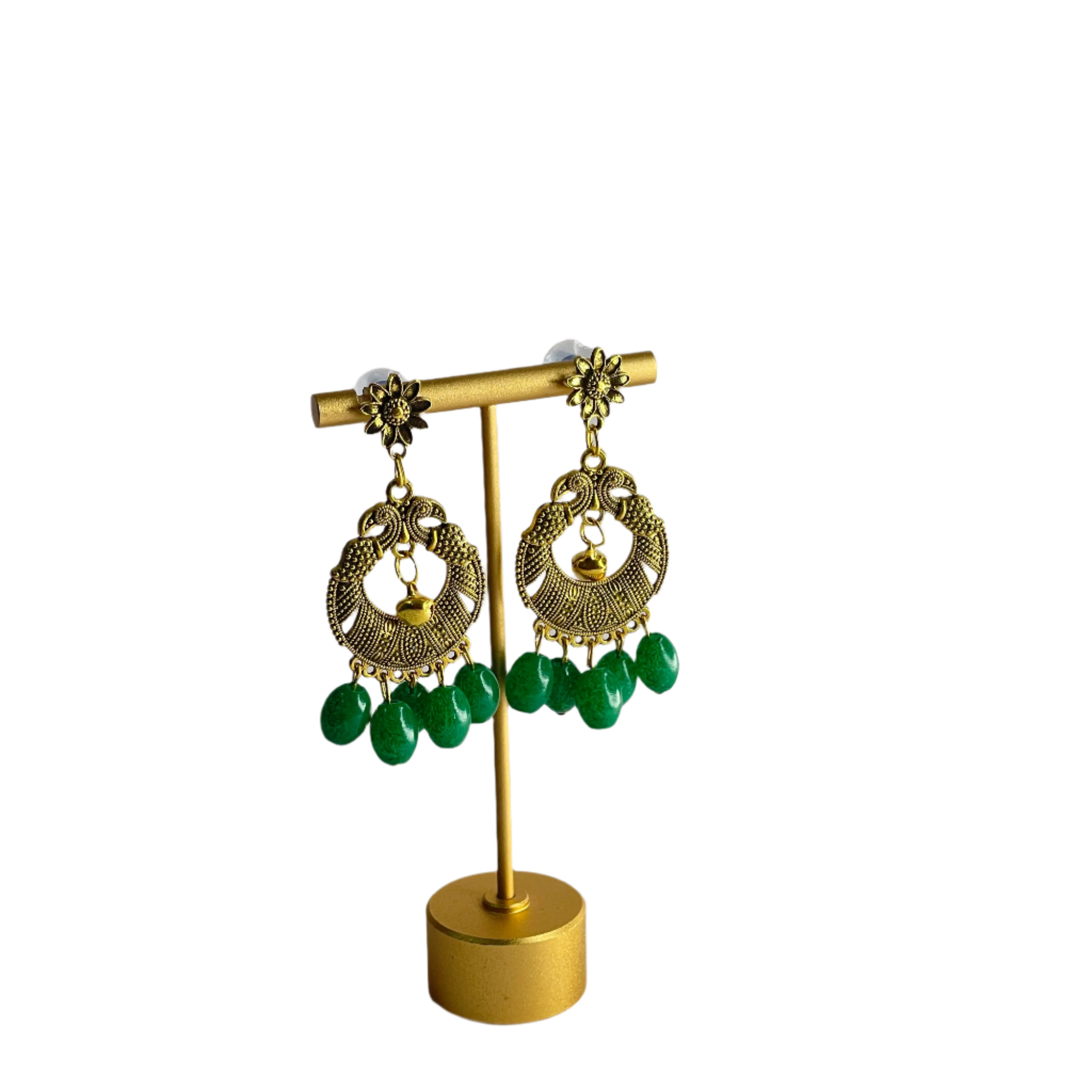 khoj city Oxidised Charms Multi Color Handmade Drop (Earrings) HM-ER-012