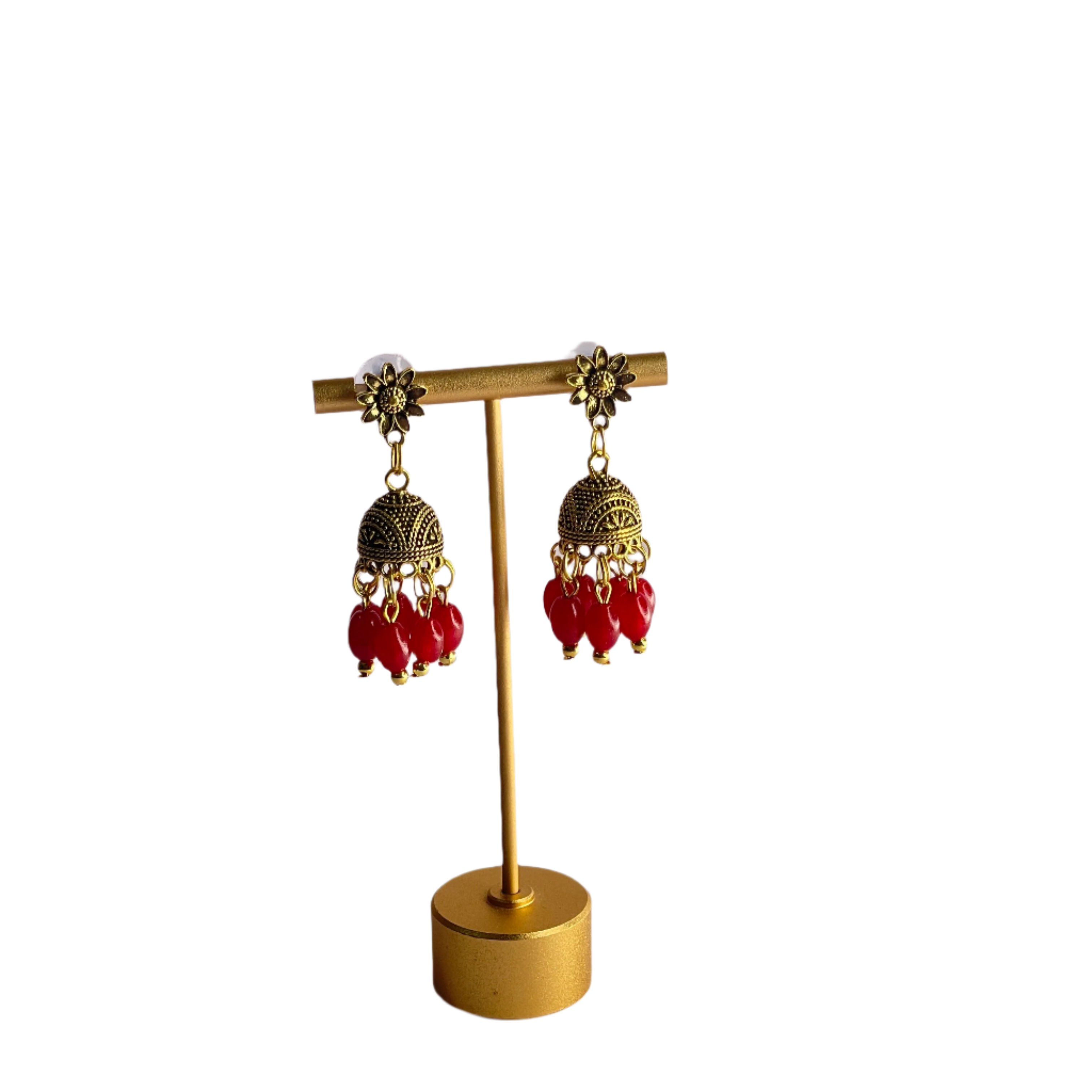 khoj city Oxidised Charms Multi Color Handmade Drop (Earrings) HM-ER-013