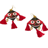 khoj city Puri Jagannath Handpainted (Earrings) - 001