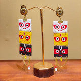 khoj city Puri Jagannath Handpainted (Earrings) - 010