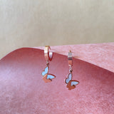 khoj city Rose Gold Daily wear Anti Tarnish Earring Jewelry Code - 014