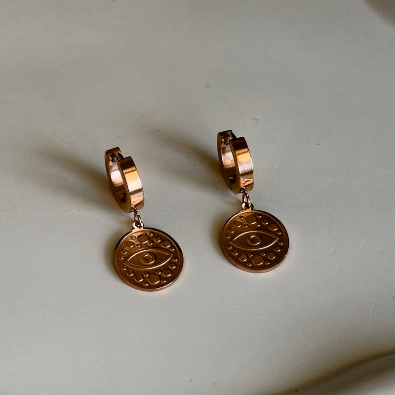 khoj city Rose Gold Daily Wear Anti Tarnish Earring Jewelry Code - 045