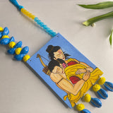 khoj city Siya Ram Handpainted Jewellery (Necklace) code - 036