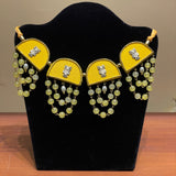 khoj city Yellow Dome Choker (Necklace)